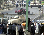 US troops were the target ofseven of the 11 bomb attacks