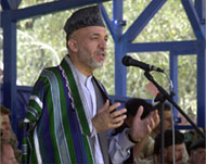 President Hamid Karzai said Afghans were making history