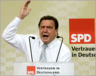 Schroeder is keen to preserve Germany's social benefits
