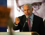 Benjamin Netanyahu said Sharon had endangered Israel