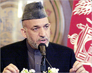 Karzai believes there is no longer a need for military action  