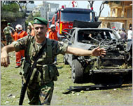 Lebanese security forces are struggling to stop the violence   