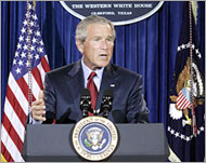 Bush signed bill authorisingsanctions against Syria