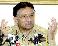 President Musharraf appealed for more international aid 