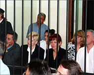 Five Bulgarians and a Palestinian were sentenced in May 2004