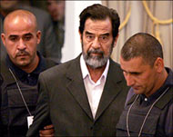 Saddam has pleaded not guiltyto crimes against humanity