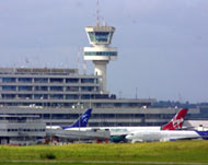 The plane took off from Murtala Mohammed International airport