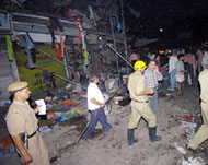 Officials did not name any suspects in the blasts