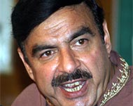 Pakistan's Sheikh Rashid Ahmed:Peace moves not to be disrupted 