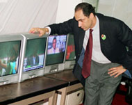 Gamal Mubarak, the president's son, managed the campaign