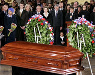 Parks coffin had lain in state inthe US Capitol