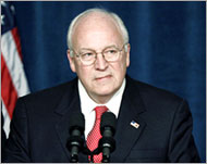 Cheney says the new anti-torturelaw should not apply to the CIA