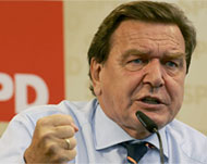 Gerhard Schroeder fought longand hard to remain chancellor