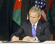 President Bush said the US doesnot engage in torture