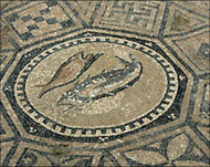 Images of fish, an ancient Christ-ian symbol, have been found
