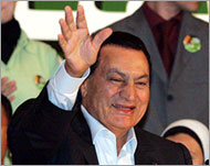 Mubarak cancelled his visit to aEU-sponsored summit in Spain