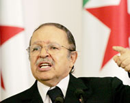 President Bouteflika called theFrench law 