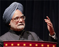 Indian PM Manmohan Singh pushed for a free-trade region
