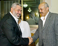 Hamas has announced Ismail Haniyeh (L) as its top candidate