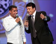 Rai singer Cheb Mami (L) saysthe president is doing 