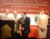 Egyptian actor Adel Imamwas honoured in Dubai