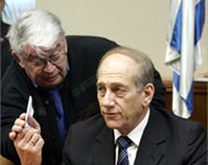 Ehud Olmert, the deputy primeminister, is in temporary charge