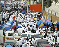 An estimated 2.5 million pilgrimsare expected in Makka