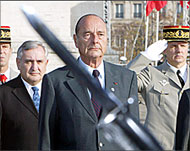Chirac, now in his second term aspresident, succeeded Mitterrand