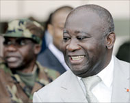 Gbagbo's government has been fighting anti-government rebels 