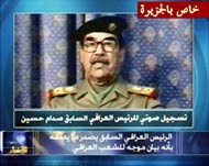 Saddam refused to participate in the Middle East peace process 
