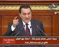 Mubarak has not granted fullindependence to the judiciary 