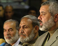 Hamas leaders have decried the Israeli attacks