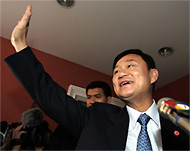 Thaksin says he is taking a breakfrom politics
