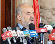 There is growing pressure on al-Jaafari to step down 