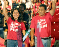 Humala's populist tone has resonated with Peru's poor