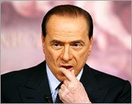 Berlusconi says there were manyirregularities in the counting