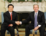 Bush had to personally apologise to Hu for the incident 