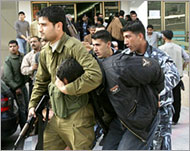 Abbas has vetoed the paramilitary police raised by Hamas