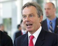 Blair declined to comment on atimetable for UK troop pullout