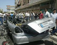 A bomb was planted in a car