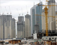 Dubai is undergoing rapid development and construction 