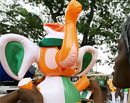 'Allez Les Elephants' - the mascotfor the Ivory Coast team