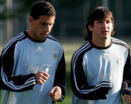 Dynamic duo: Maxi and Messi