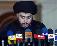 Sadr denies being involved with the death squad (file photo)