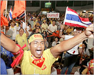 Mass protests have been common in Bangkok in 2006