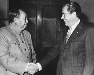 Nixon's visit paved the way fordiplomatic relations