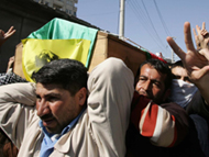 Emotions run high as Turks and Turkish Kurds bury their dead
