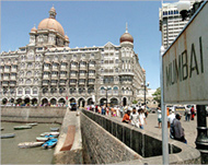 The serial blasts rocked Mumbai,the country's financial hub