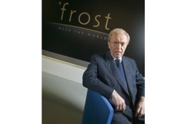 Sir David Frost presenter Frost Over The World
