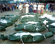 In October 2004 police action left85 Muslims dead in Narathiwat
